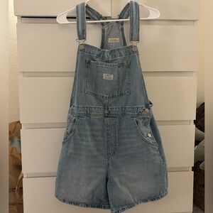 Levi's Light Blue Denim Overalls